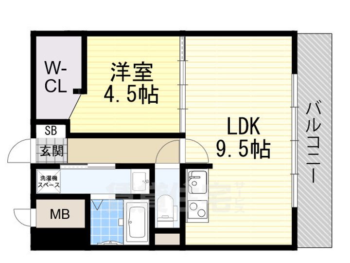 パークモダン新大阪(サムティ新大阪WEST)の間取り