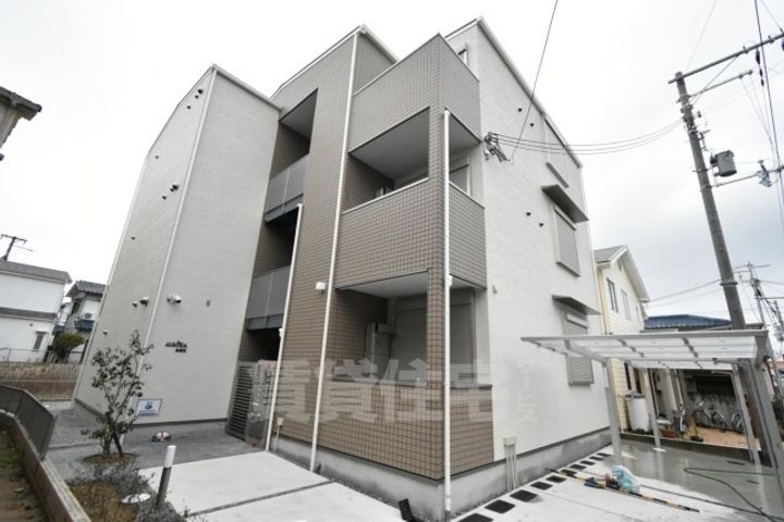 大阪府堺市北区金岡町の賃貸アパートの外観