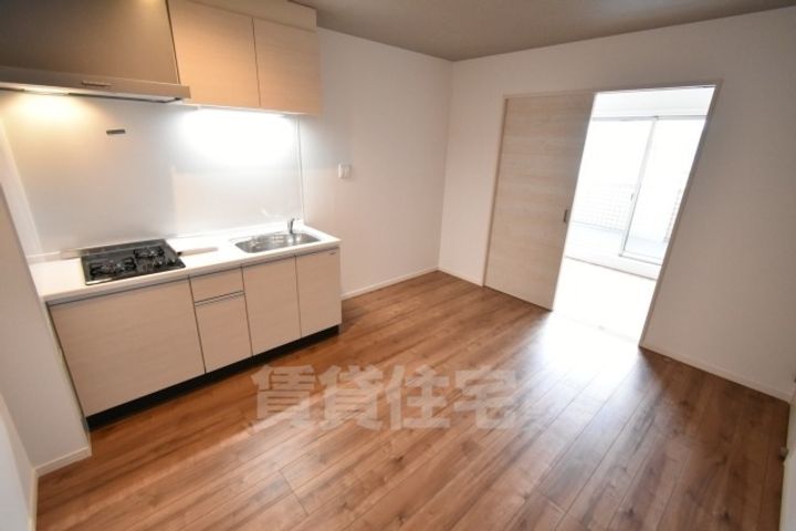 大阪府堺市北区金岡町の賃貸アパートの居間