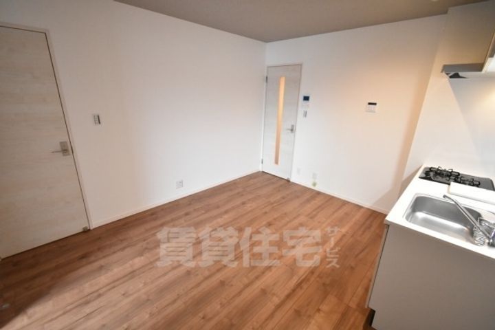 大阪府堺市北区金岡町の賃貸アパートのキッチン