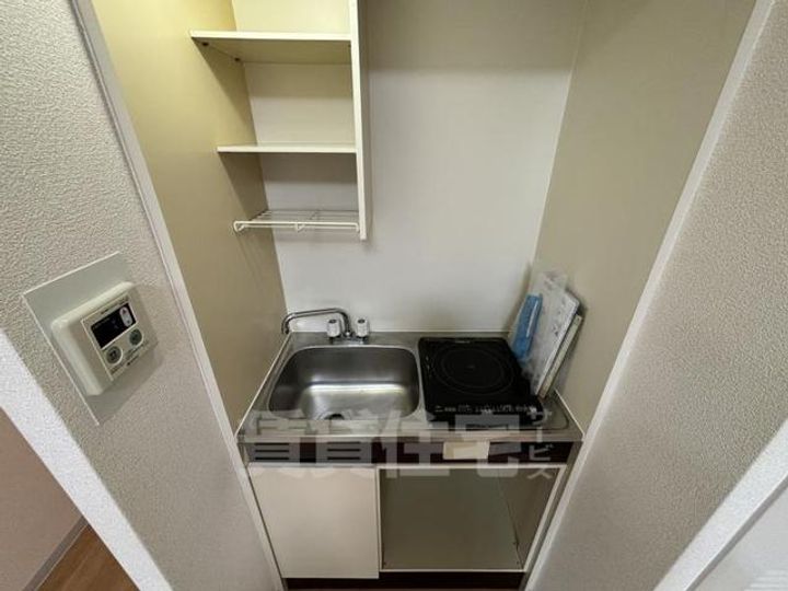 大阪府大阪市都島区都島北通2丁目の賃貸マンションのキッチン