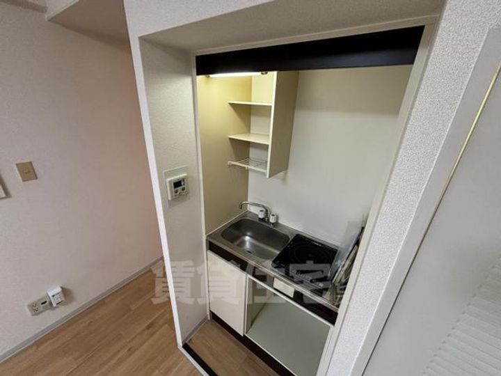 大阪府大阪市都島区都島北通2丁目の賃貸マンションのキッチン