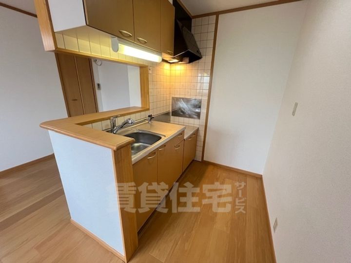 大阪府和泉市葛の葉町2丁目の賃貸アパートのキッチン