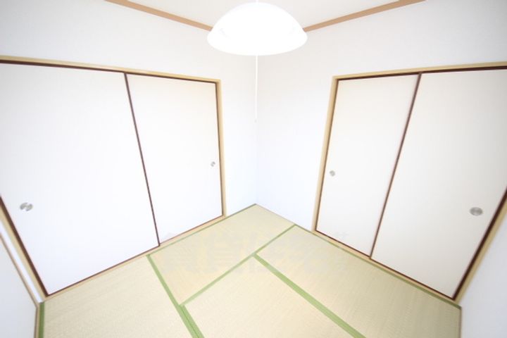 若草荘Bの寝室