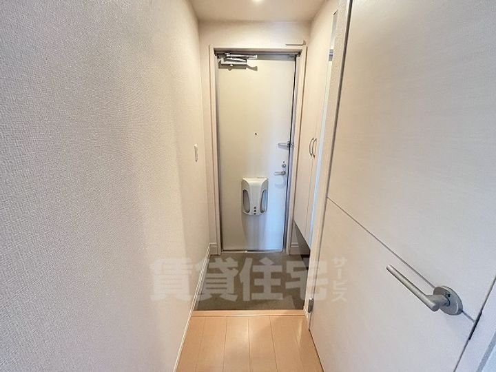 グランデュオ1番館の玄関