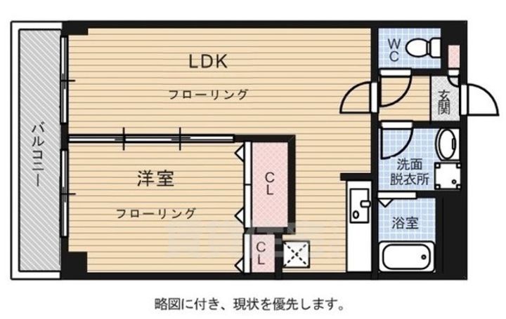 ベイシック大名の間取り