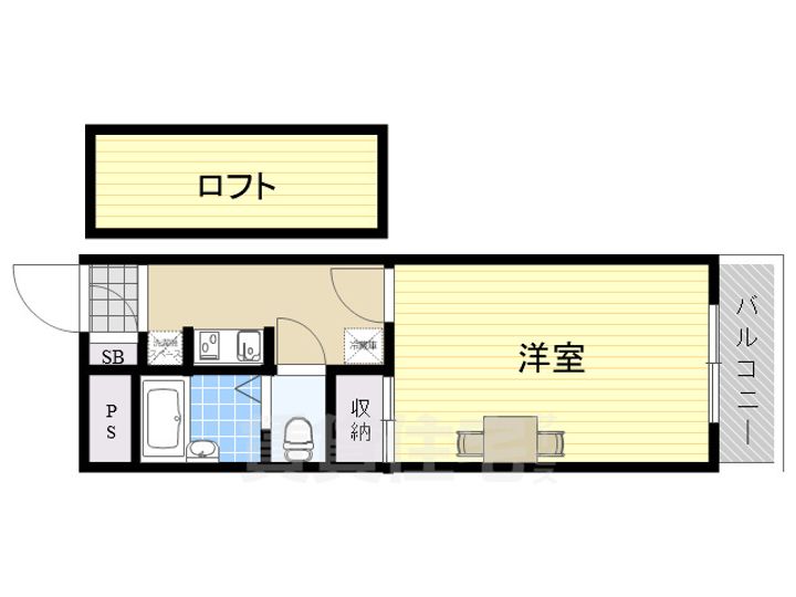 レオパレスアビコの間取り