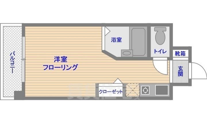 ルネスロワール博多駅南の間取り
