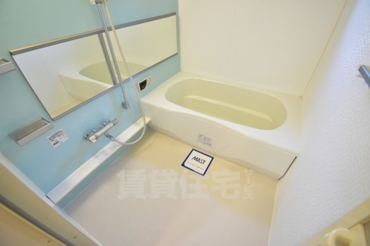 大阪府堺市中区毛穴町の賃貸アパートの風呂