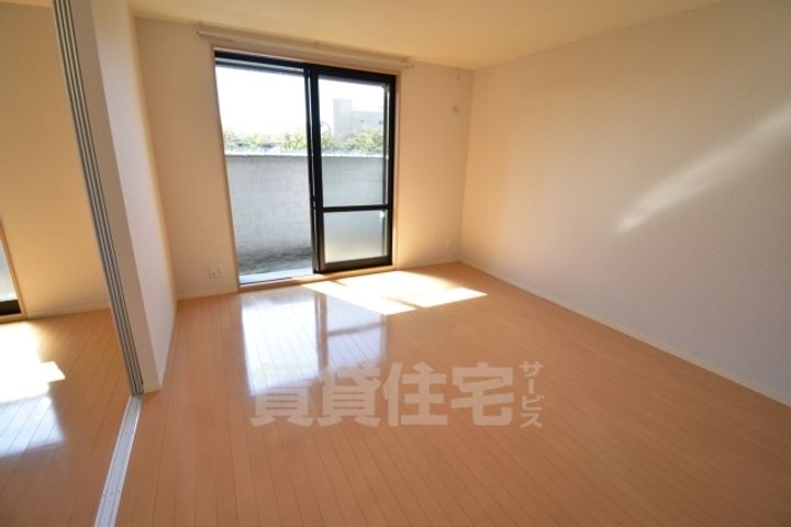 大阪府堺市中区毛穴町の賃貸アパートの内装