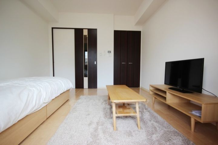 大阪府大阪市都島区都島本通3丁目の賃貸マンションの居間