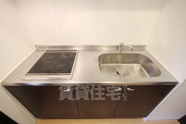大阪府大阪市都島区都島本通3丁目の賃貸マンションのキッチン