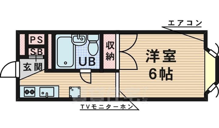 グレース豊中本町(旧やよいハイツ)の間取り