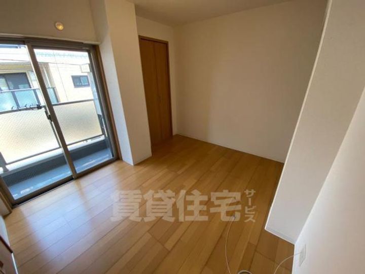 大阪府大阪市西淀川区姫里1丁目の賃貸アパートの寝室