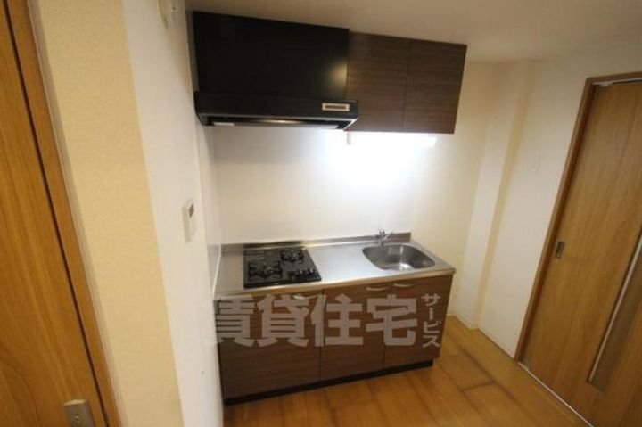 大阪府大阪市西淀川区姫里1丁目の賃貸アパートのキッチン