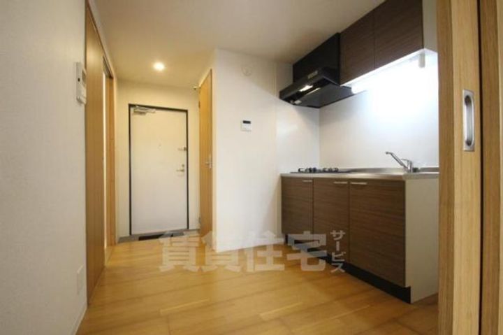 大阪府大阪市西淀川区姫里1丁目の賃貸アパートのキッチン