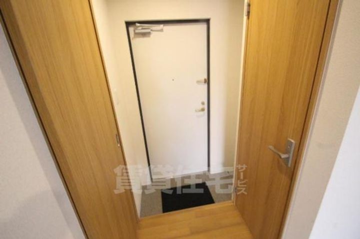 大阪府大阪市西淀川区姫里1丁目の賃貸アパートの玄関