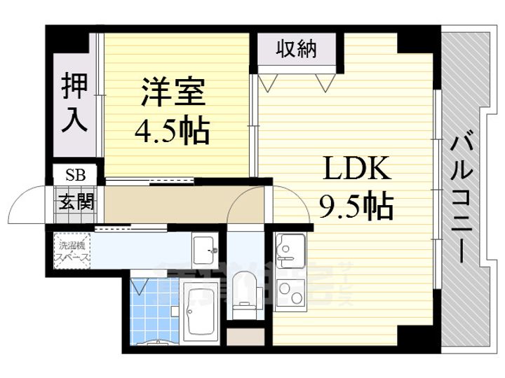 パークモダン新大阪の間取り