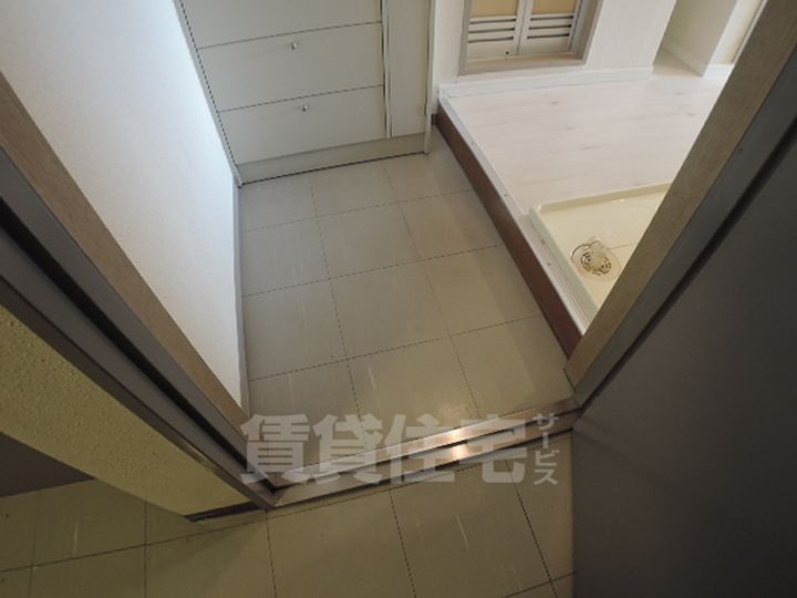 ヴィラソレイユの玄関