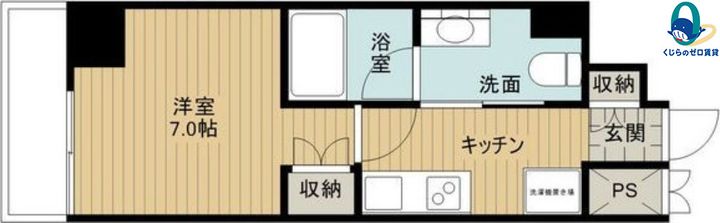 フローライト徳川の間取り