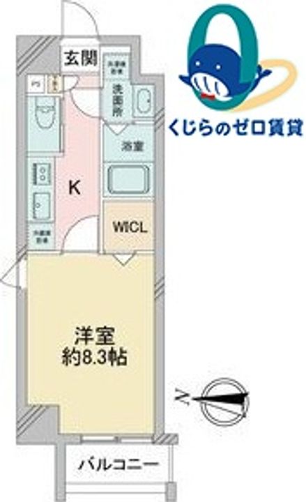 S-FORT堀田通の間取り