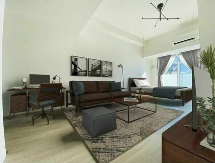 STUDIO KANAREBASHIの居間