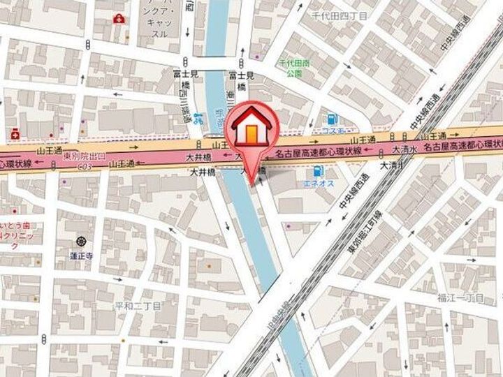 プロビデンス栄南の地図
