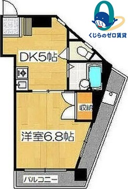 グランソワール千代田6Cの間取り