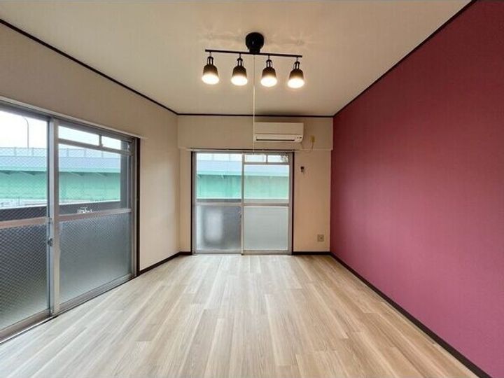 グランソワール千代田6Cの居間