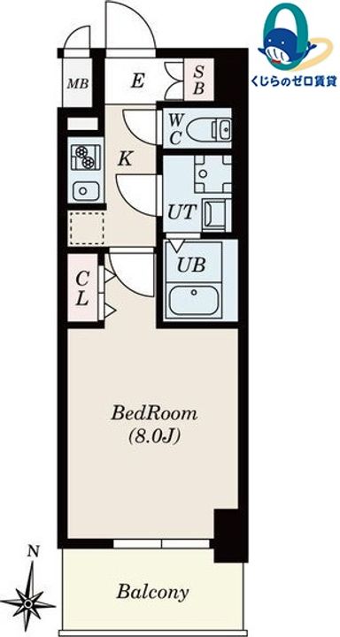 S-RESIDENCE堀田NorthⅡの間取り