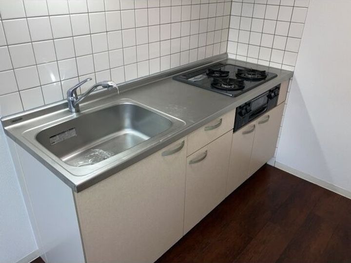 愛知県名古屋市中区平和1丁目(マンション)の賃貸物件のキッチン