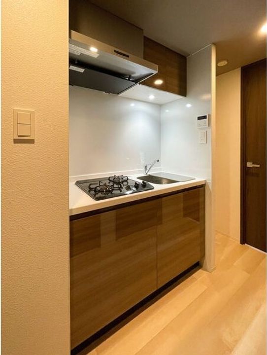 愛知県名古屋市千種区仲田2丁目(マンション)の賃貸物件のキッチン