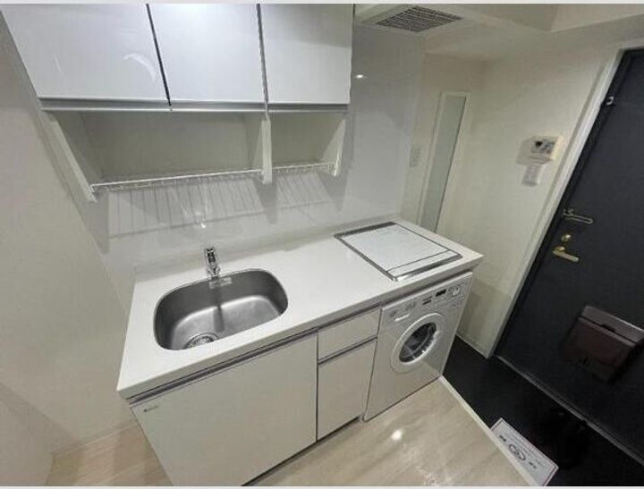 愛知県名古屋市中区古渡町(マンション)の賃貸物件のキッチン