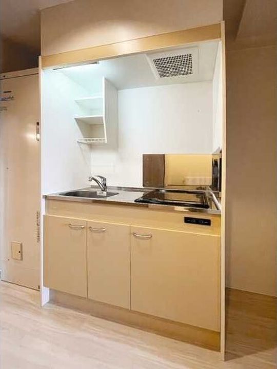 愛知県名古屋市西区上名古屋2丁目(マンション)の賃貸物件のキッチン