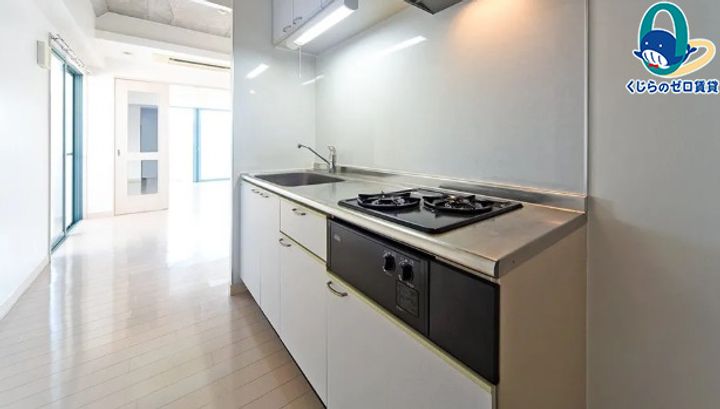 愛知県名古屋市昭和区山里町(マンション)の賃貸物件のキッチン
