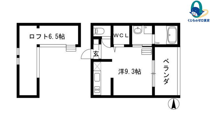 愛知県名古屋市中村区本陣通5丁目(アパート)の賃貸物件の間取り