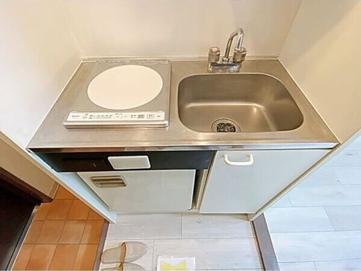 愛知県名古屋市千種区新西2丁目(マンション)の賃貸物件のキッチン