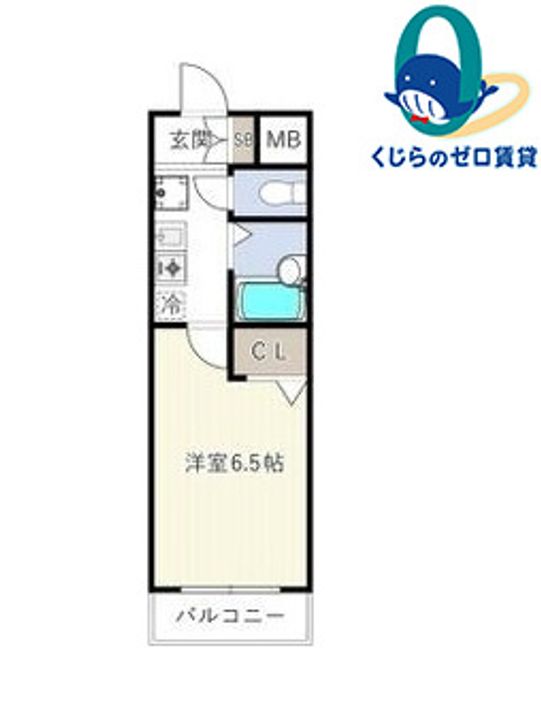 愛知県名古屋市昭和区福原町1丁目(マンション)の賃貸物件の間取り