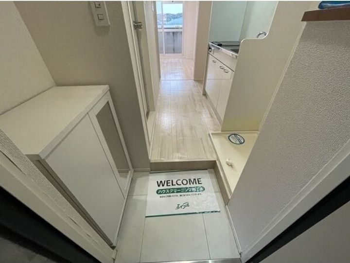 愛知県名古屋市千種区新池町2丁目(マンション)の賃貸物件の玄関