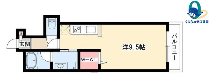 愛知県名古屋市東区車道町3丁目(マンション)の賃貸物件の間取り