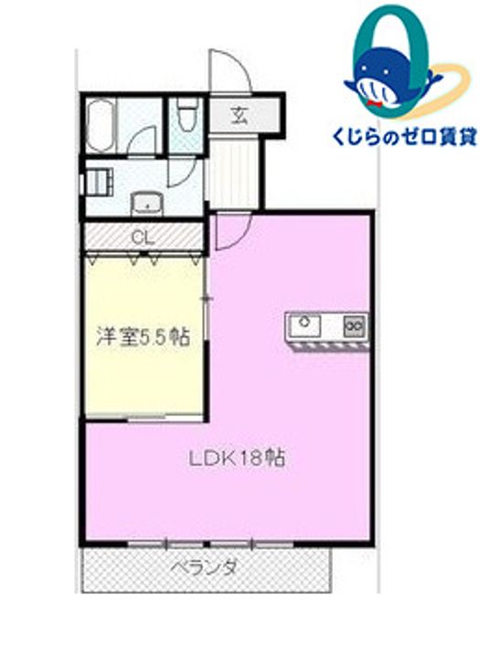 愛知県名古屋市中村区本陣通5丁目(マンション)の賃貸物件の間取り