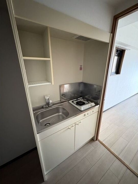 愛知県名古屋市西区平中町(マンション)の賃貸物件のキッチン