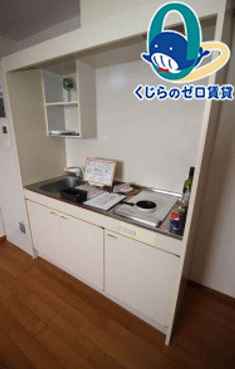 愛知県名古屋市港区新川町4丁目(マンション)の賃貸物件のキッチン