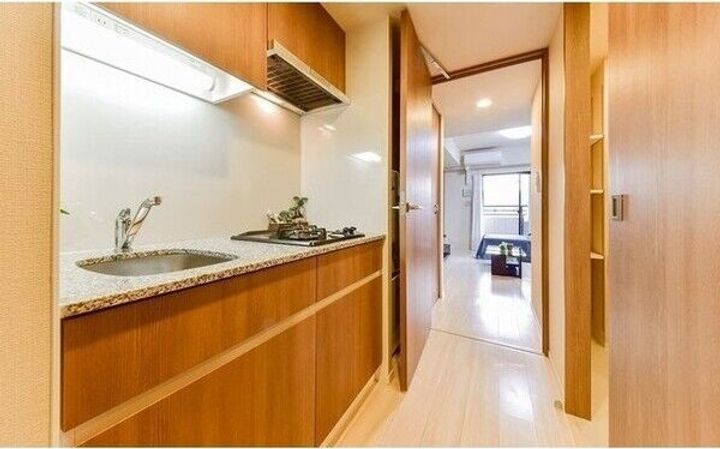 愛知県名古屋市中区橘2丁目(マンション)の賃貸物件のキッチン