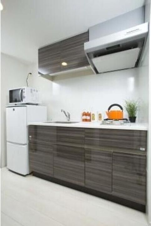 愛知県名古屋市中村区名駅南4丁目(マンション)の賃貸物件のキッチン