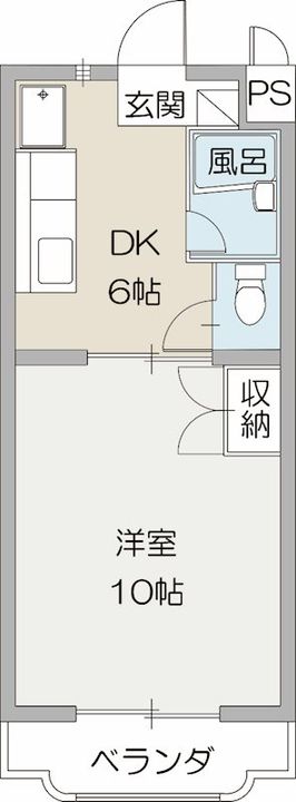 マンションCloverの間取り