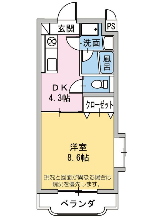 LA FLEURの間取り