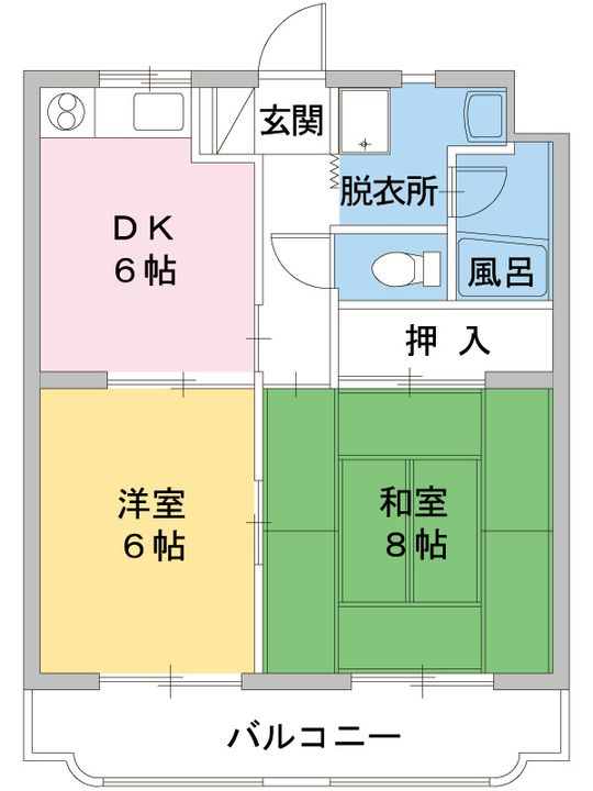 ウェストフィールドIIの間取り