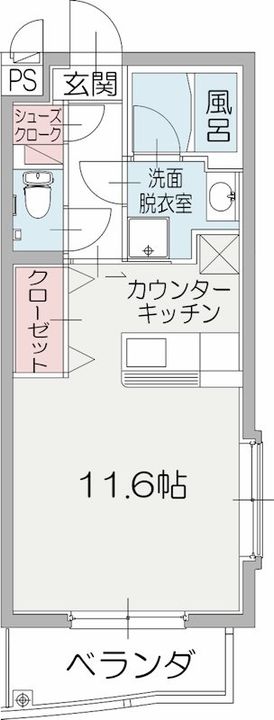 静岡県裾野市千福の賃貸マンションの間取り