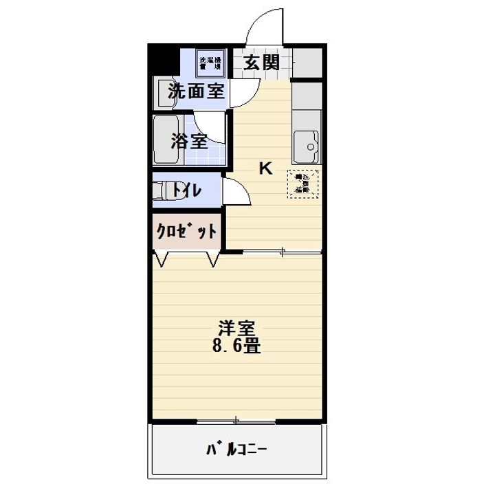 シャンドフルールの間取り